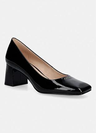 Urbanshop com ua furlaтуфли-лодочки на каблуке кожаные solid черные ym34fsd x70000 o6000 размеры запитуйте