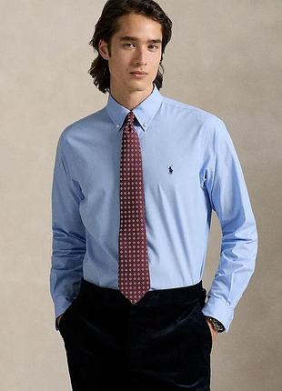 Urbanshop com ua polo ralph laurenсорочка мужская с хлопком голубая 710929349 размеры запитуйте
