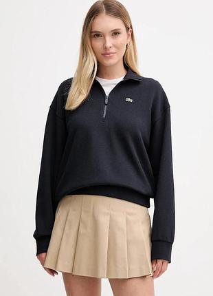 Urbanshop com ua lacosteкофта женская с хлопком черная sf5271 размеры запитуйте