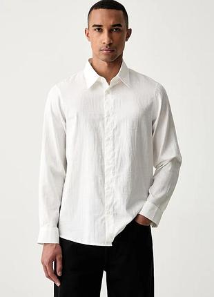 Urbanshop com ua armani exchangeсорочка мужская хлопковая белая xm003244 af13131 размеры запитуйте