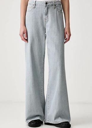 Urbanshop com ua guess jeansджинси wide leg жіночі блакитні w6ya0o d1182 розміри запитуйте