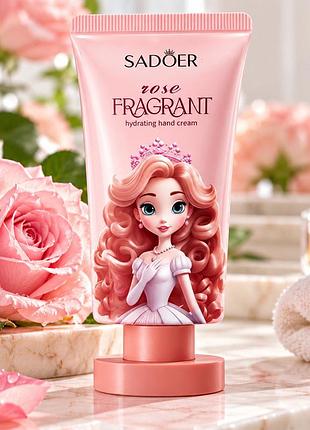 Крем для рук sadoer rose парфумований, зволожувальний 50 г
