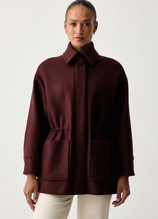 Urbanshop com ua patrizia pepeпальто жіноче з вовною коричневе 8o0207 c0251 розміри запитуйте