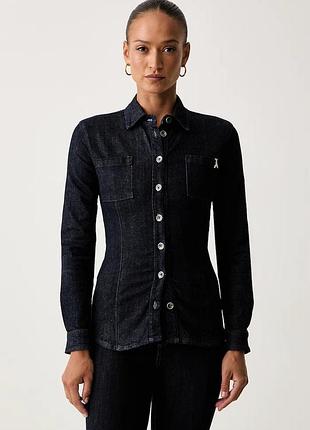 Urbanshop com ua patrizia pepeсорочка женская джинсовая темно-синяя однотонная 8c0214 d113 размеры запитуйте