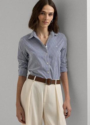Urbanshop com ua lauren ralph laurenхлопковая рубашка lauren ralph lauren женская relaxed классический воротник 200859048 размеры