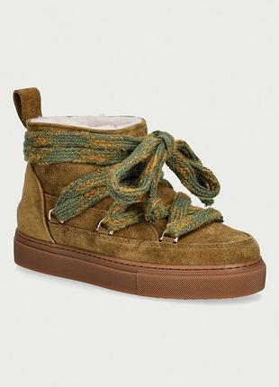 Urbanshop com ua inuikiisuede knot снежные сапоги женские замшевые зеленые 1001.001.0531 размеры запитуйте