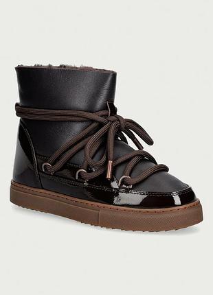 Urbanshop com ua inuikiigloss снежные сапоги женские кожаные коричневые 1001.003.0132 размеры запитуйте