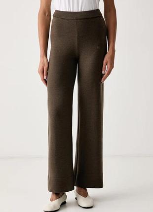 Urbanshop com ua yuzefiштани жіночі із мериносової вовни ronia коричневі high waist yuzpf26-rw-kn07-70 розміри запитуйте