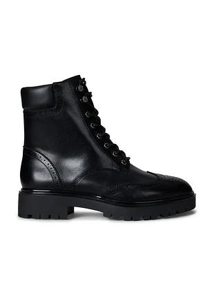 Urbanshop com ua lauren ralph laurenшкіряні черевики lauren ralph lauren alysn lup pr колір чорний на плоскому ходу 802980063001