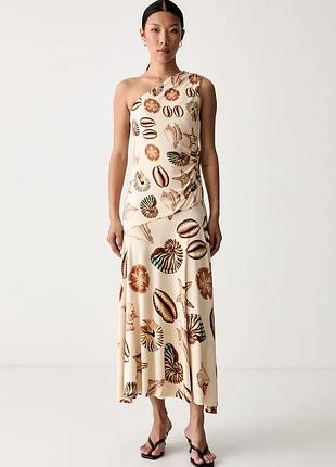Urbanshop com ua farm rioрозкльошена сукня бежева 355388 розміри запитуйте