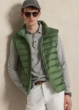 Urbanshop com ua polo ralph laurenбезрукавка чоловіча зелена 710b20425 розміри запитуйте
