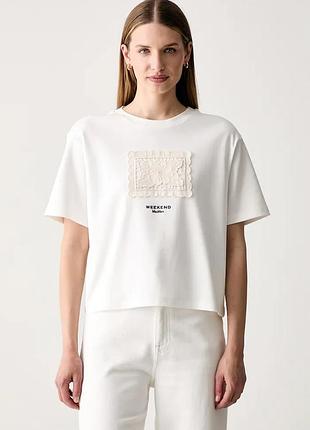 Urbanshop com ua weekend max maraфутболка женская хлопковая wkdsa белая 2625976051600 размеры запитуйте
