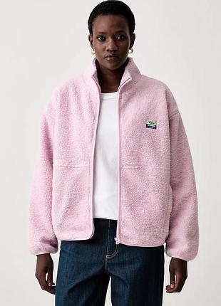 Urbanshop com ua american vintageфлісова кофта жіноча рожева hok16c розміри запитуйте