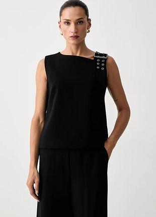 Urbanshop com ua trussardiблузка loungwear жіноча чорна однотонна d005a000426n розміри запитуйте