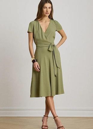 Urbanshop com ua lauren ralph laurenсукня на запах зелена однотонна 200p13812 розміри запитуйте