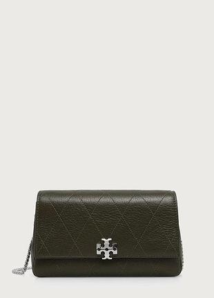 Urbanshop com ua tory burchсумка крос-боді жіноча шкіряна charlie зелена 186041 розміри запитуйте