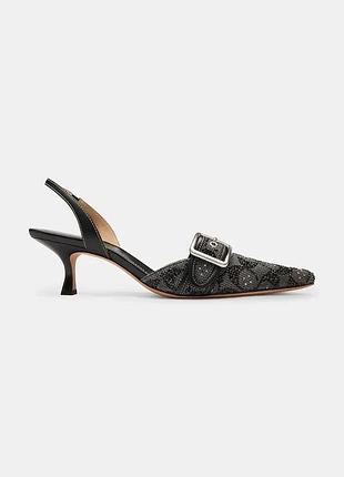 Urbanshop com ua coachобувь на шпильке кожаное margot crystal signature черный ccv94 blk размеры запиту