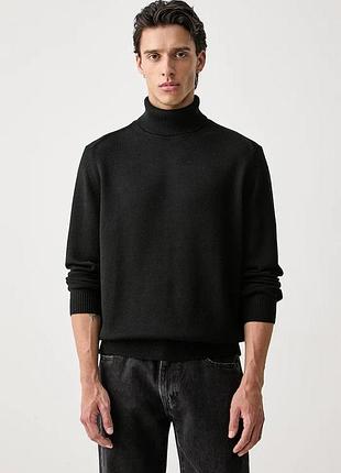 Urbanshop com ua armani exchangeгольф чоловічий з вовною чорний xm001917 af14008 розміри запитуйте
