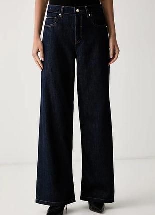 Urbanshop com ua ibluesджинсы wide leg женские iblninablue темно-синие 2627186111200 размеры запитуйте