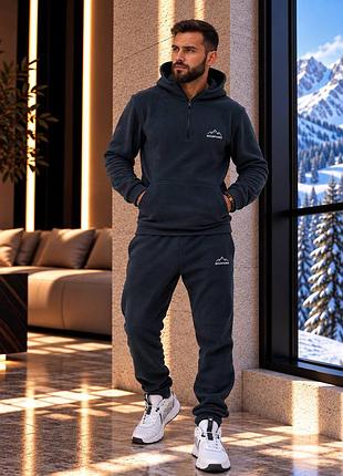 Теплий спортивний костюм із двостороннього фліс полар polar fleece