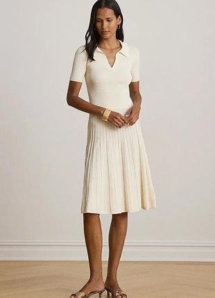 Urbanshop com ua lauren ralph laurenсукня з віскозою бежева однотонна 200p14049 розміри запитуйте