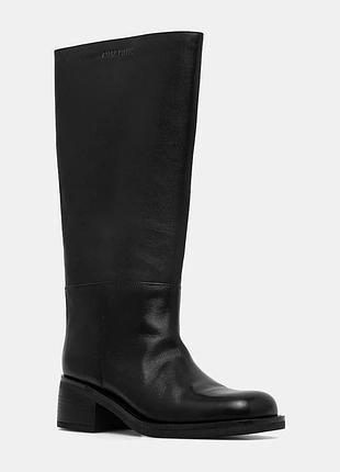 Urbanshop com ua patrizia pepe кожаные сапоги patrizia pepe цвет черный каблук блок 2y0042 l048 k103 размеры запитуйте