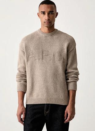 Urbanshop com ua a.p.c.свитер мужской шерстяной pull george бежевый woatj.h23506 размеры запитуйте