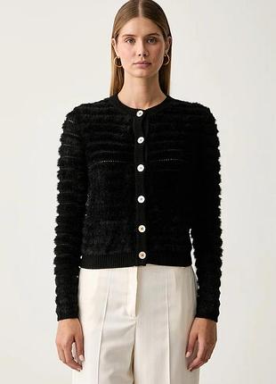 Urbanshop com ua twinsetкардиган женский с шерстью черный 262ap3032 размеры запитуйте