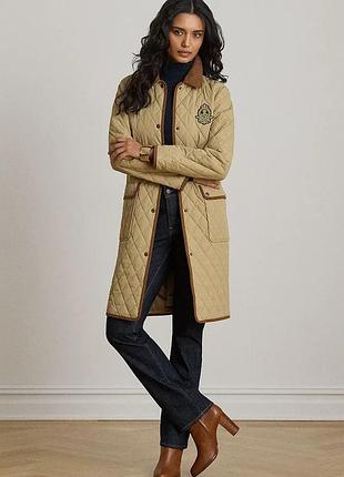 Urbanshop com ua lauren ralph lauren стеганая куртка женская бежевая 297p18059 размеры запитуйте