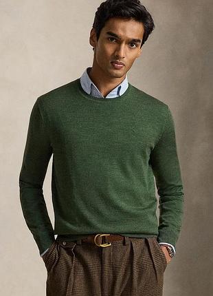 Urbanshop com ua polo ralph laurenсвитер мужской шерстяной зеленый 710954589 размеры запитуйте