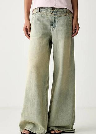 Urbanshop com ua miss sixtyджинси wide leg жіночі блакитні 6m2jj4450a розміри запитуйте