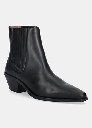 Urbanshop com ua boss кожаные ботинки boss niara цвет черный каблук блок 50558640 размеры запитуйте