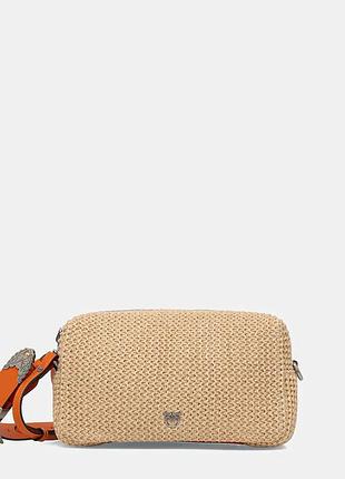 Urbanshop com ua pinkoсумка кросс-боди женская плетеная бежевая 106661 a391 размеры запитуйте