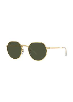 Urbanshop com ua ray-banсонцезахисні окуляри ray-ban jack колір жовтий 0rb3565 розміри запитуйте