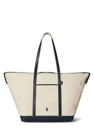 Urbanshop com ua polo ralph laurenбавовняна сумка polo ralph lauren колір бежевий 428973072 розміри запитуйте