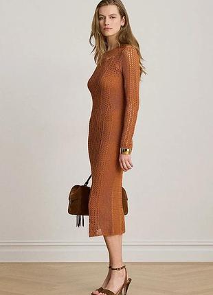 Urbanshop com ua lauren ralph laurenтрикажное платье с вискозой оранжевое однотонное 200b22626 размеры запитуйте