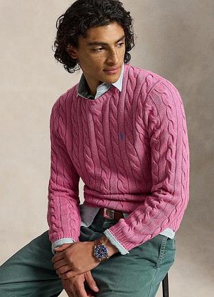 Urbanshop com ua polo ralph laurenсвитер мужской хлопковый розовый 710775885 размеры запитуйте