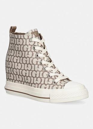 Urbanshop com ua guesssundae кеды женские бежевые высокие на танкетке fltsun fal12 размеры запитуйте