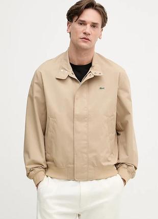 Urbanshop com ua lacoste демисезонная куртка мужская с хлопком бежевая bh1349 размеры запитуйте