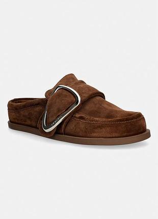 Urbanshop com ua inuikiiшльопанці-мюлі жіночі замшеві mule soft коричневі 1014.003.0061.150 розміри запитуйте