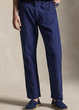 Urbanshop com ua polo ralph laurenштаны мужские льняные темно-синие 710a13235 размеры запитуйте