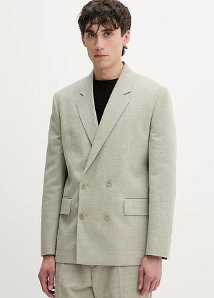 Urbanshop com ua hugoпіджак чоловічий з льоном karlo253f1x зелений 50559843 розміри запитуйте