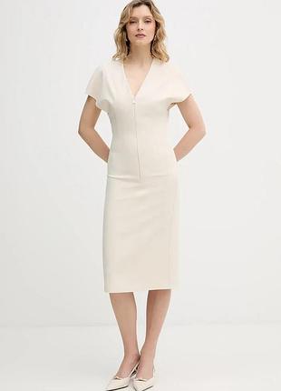 Urbanshop com ua patrizia pepeсукня patrizia pepe колір бежевий midi пряма 8a1663 a6f5 розміри запитуйте