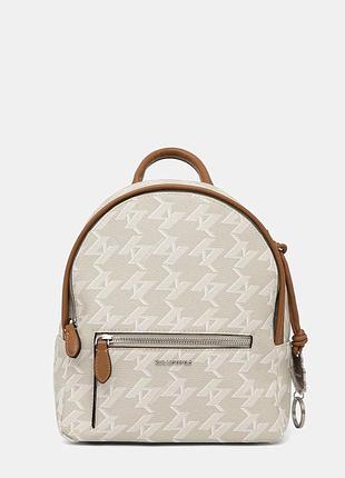 Urbanshop com ua karl lagerfeldрюкзак жіночий ikon бежевий b3w30137 розміри запитуйте