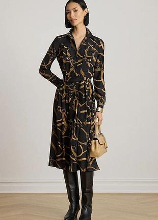 Urbanshop com ua lauren ralph lauren расклешенное платье черное 200p13730 размеры запитуйте