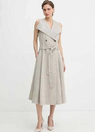 Urbanshop com ua bossсукня лляна datrena1 бежева однотонна 50558551 розміри запитуйте