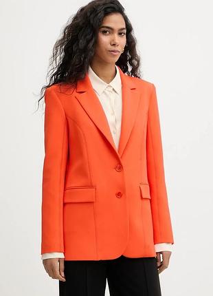 Urbanshop com ua patrizia pepeпіджак patrizia pepe колір помаранчевий однобортний однотонний 8s0572 a726 розміри запитуйте