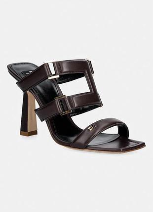 Urbanshop com ua elisabetta franchiшльопанці на високих підборах жіночі шкіряні коричневі sa44l62e2 розміри запитуйте