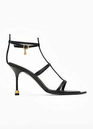 Urbanshop com ua vanda novakвзуття на шпильці з відкритою п'ятою шкіряне чорне holly deep black розміри запитуйте