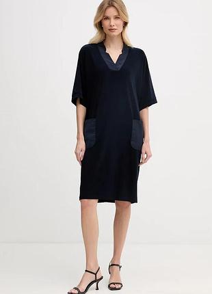Urbanshop com ua joseph ribkoffлітня сукня темно-синя однотонна 261010 розміри запитуйте